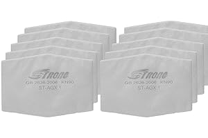 RANKSING Replacement Parts, Electrostatic high Efficiency Fiber Filter Cotton for Mesh or Neoprene Running,10 Pack