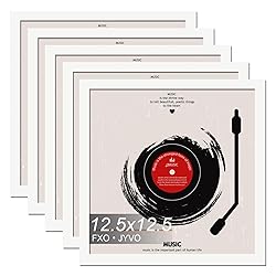 Fxojyvo Vinyl Record Frame for the Wall Display