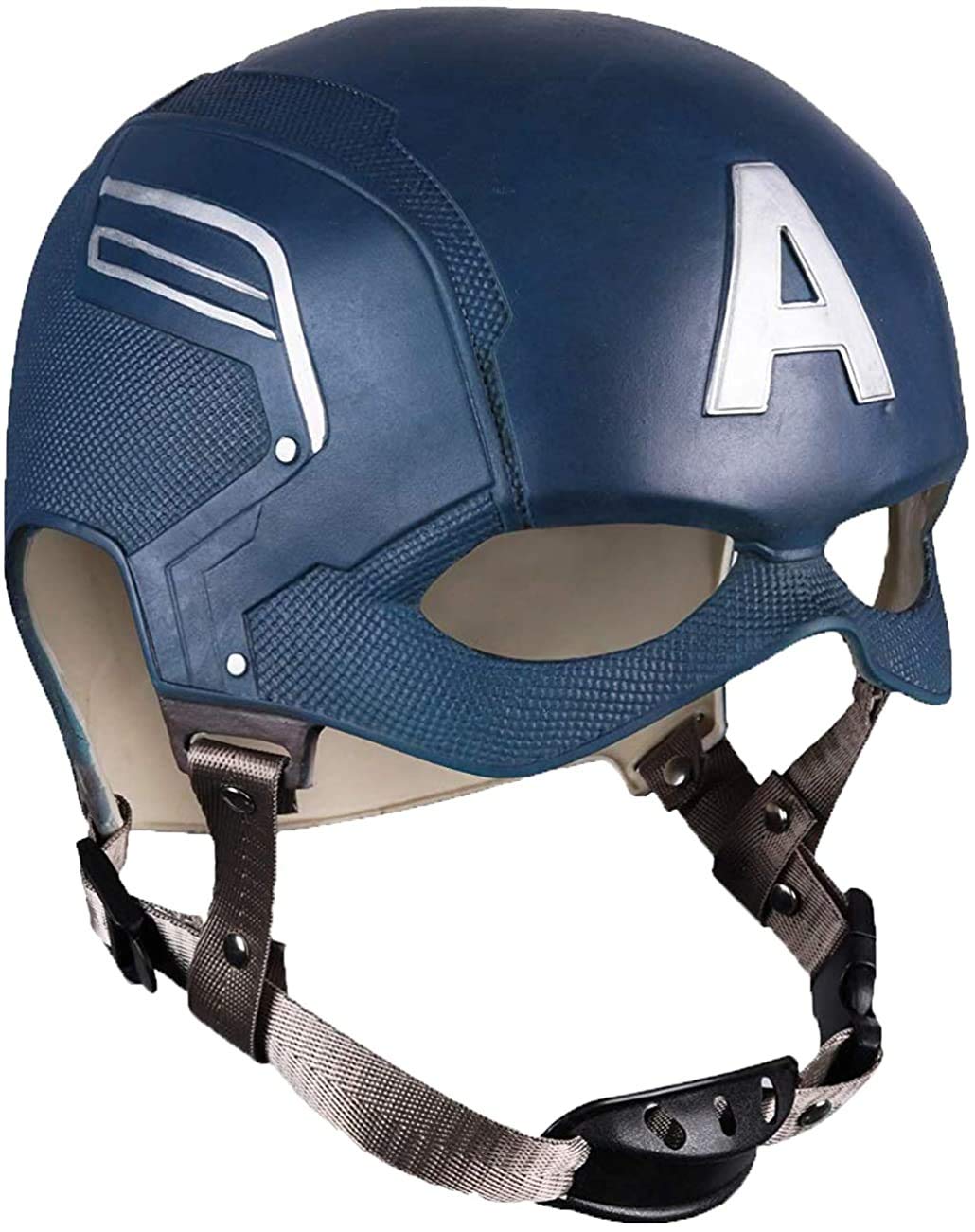 LePyCos Cosplay Helmet Latex Movie Mask Avengers Halloween Props Blue