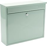 Burg-Wächter MB02CG Chartwell Green Wall Mounted Galvanised Steel Lockable Post