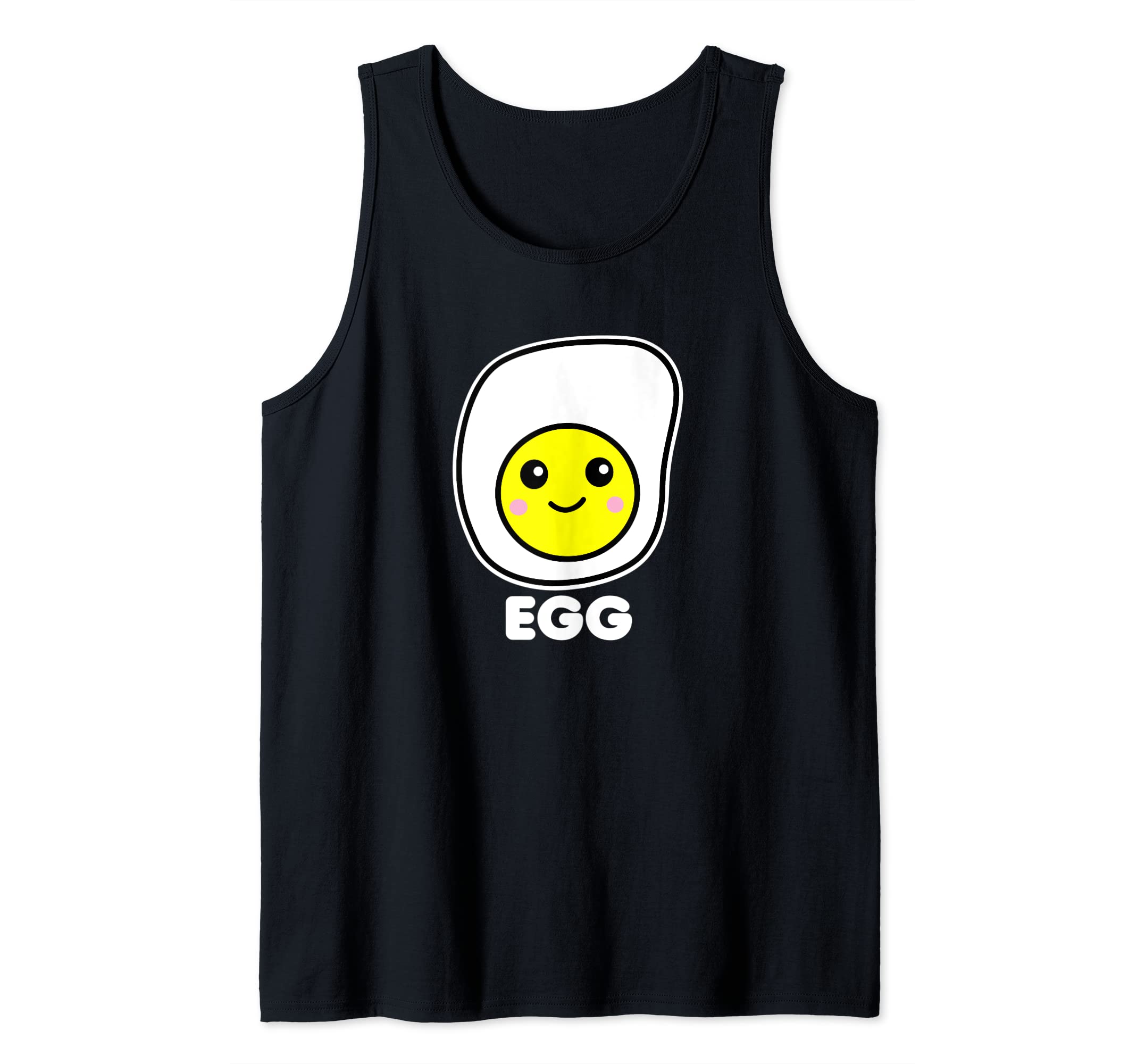 Fried Egg Halloween Group Costume Simple Kawaii Easy Tank Top