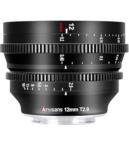 Amazon.com : 7artisans 14mm T2.9 Cine Lens for Sony E Mount, Full
