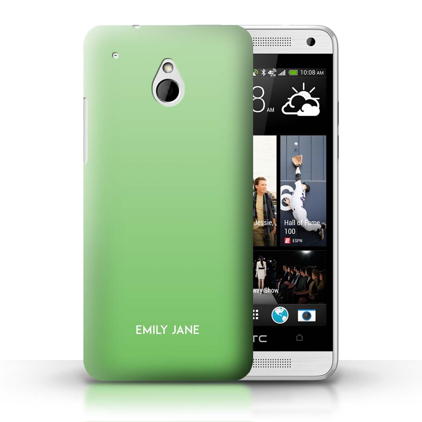 Amazon.com: Personalized Custom Ombre Colours Case for HTC One/1 Mini/Blue/Green  Design/Initial/Name/Text DIY Cover: Cell Phones & Accessories