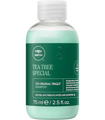 Amazon.com: Tea Tree Lavender Mint Moisturizing Shampoo, Hydrates +  Soothes, For Coarse + Dry Hair, 2.5 fl. oz. : Beauty & Personal Care