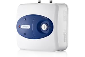 Feelrogast 4 Gallon Electric Tank Water Heater, 120V 1500W Under Sink Instant Hot Tank Water Heater for RV, Camper, Kitchen, 