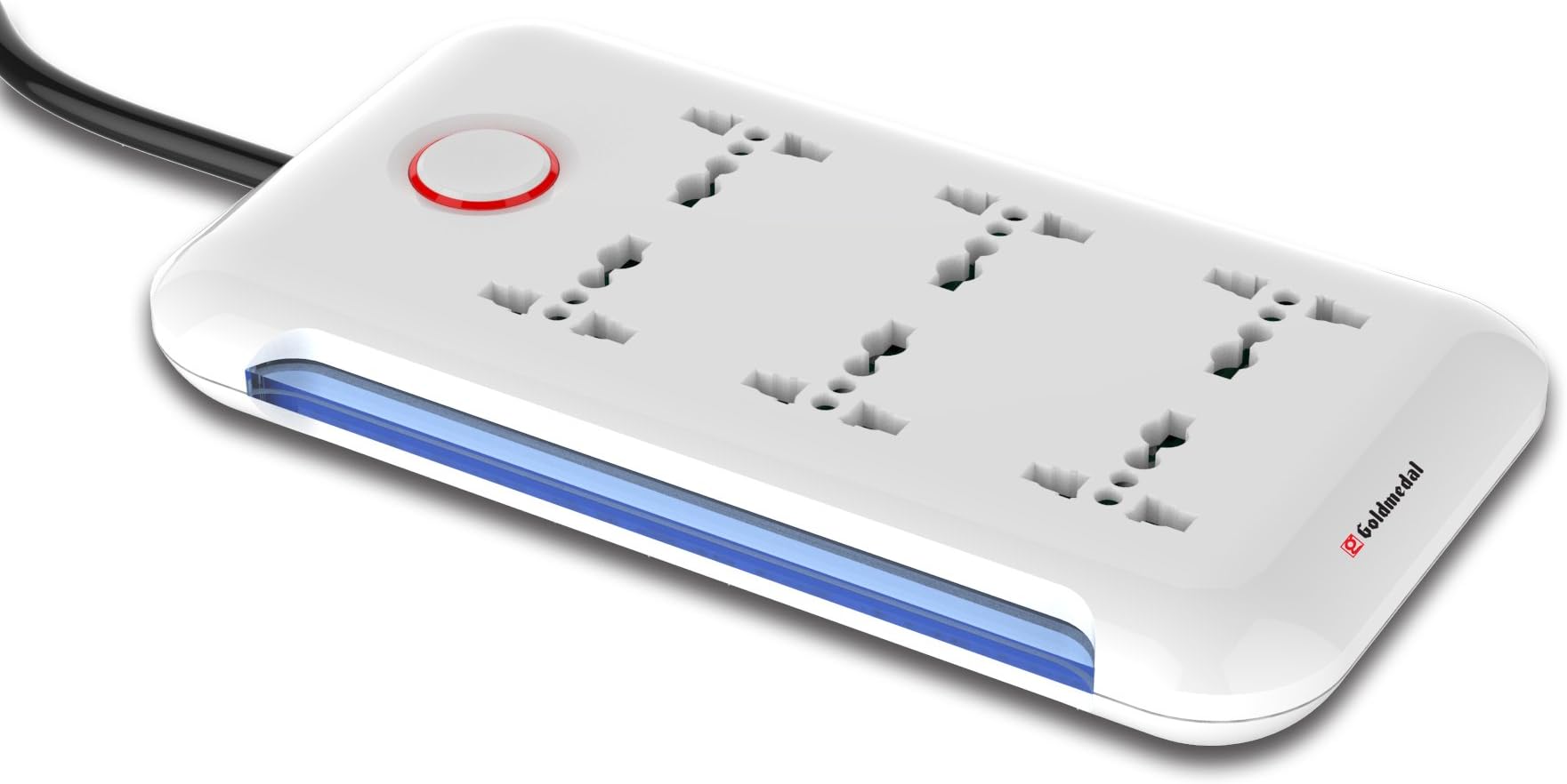Goldmedal Curve Plus 205101 Plastic 240 i-Strip LED Spike Guard Adaptors (White and Red)