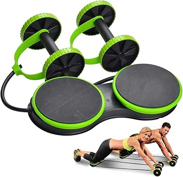Upgrade Sport Core Doppel Ab Roller Trainingsgerat Fur Zuhause