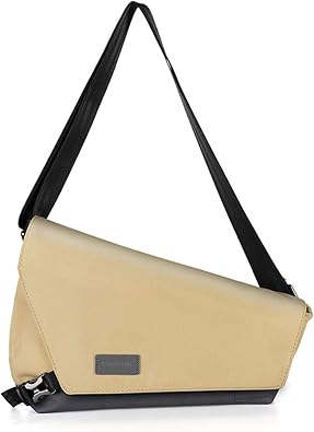 Amazon Ajastate ショルダーバッグ メンズ ミニショルダーバッグ 防水 撥水 斜めがけ ワンショルダー バック カバン 軽い 通勤 通学用 機能的 軽量 小型 カーキ ショルダーバッグ