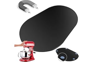 BAKEWAY Mixer Mat Slider for KitchenAid 5-8 Qt Tilt Head Stand Mixer - Bamboo Kitchen Appliance Sliding Tray Mixer Mover Slider Board Compatible with Kitchen aid 5-8 Qt Stand Mixer, KitchenAid Artisan
