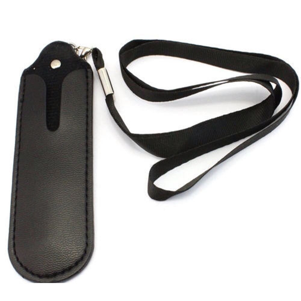 EGO E CIG LANYARD CASE HOLDER - Soft Lined + Black faux leather ALL types of EGO -T