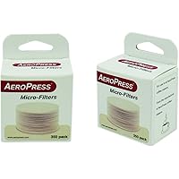 Replacement Filter Packs for the Aeropress Coffee and Espresso Maker, 700 Count, White