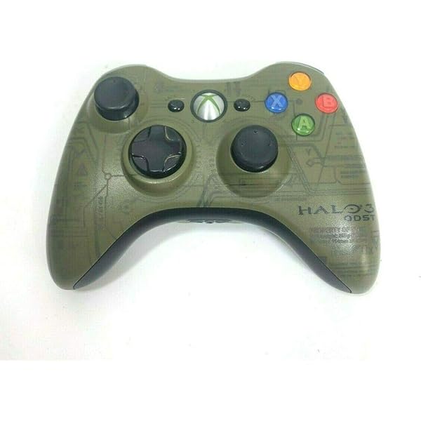 X360 ワイヤレスコントローラー HALO3 Microsoft Xbox 360 Wireless Halo 3 Covenant Controller