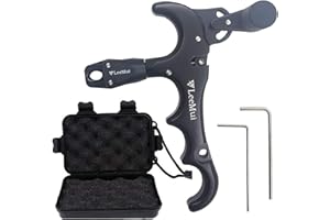 LeeMui Release Archery Release 360° Rotatable Thumb Release for Bow Archery Release Aids