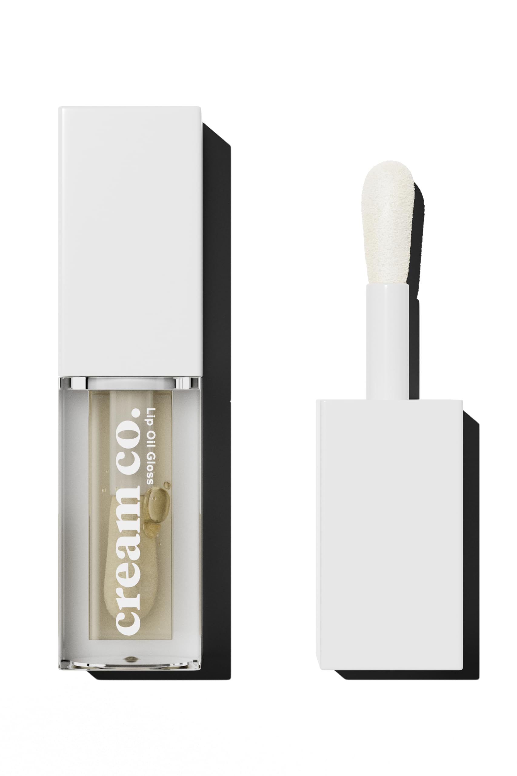 cream co. Lip Oil Gloss for All Lip Types, Protects and Revitalizes the Lips with Vitamin E, Paraben-Free, Plumping Lip Oil, Nourishes Lip Care Vanilla 5ml