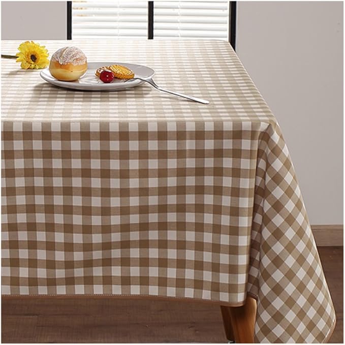 Maoge modern simple tablecloth family table cloth pure cotton canvas