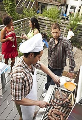 LauKingdom BBQ Grill Tool Set, Stainless Steel Grilling Utensils, Spatula, Tong, Fork and Mats with Carrying Storage Case (5 Pack)