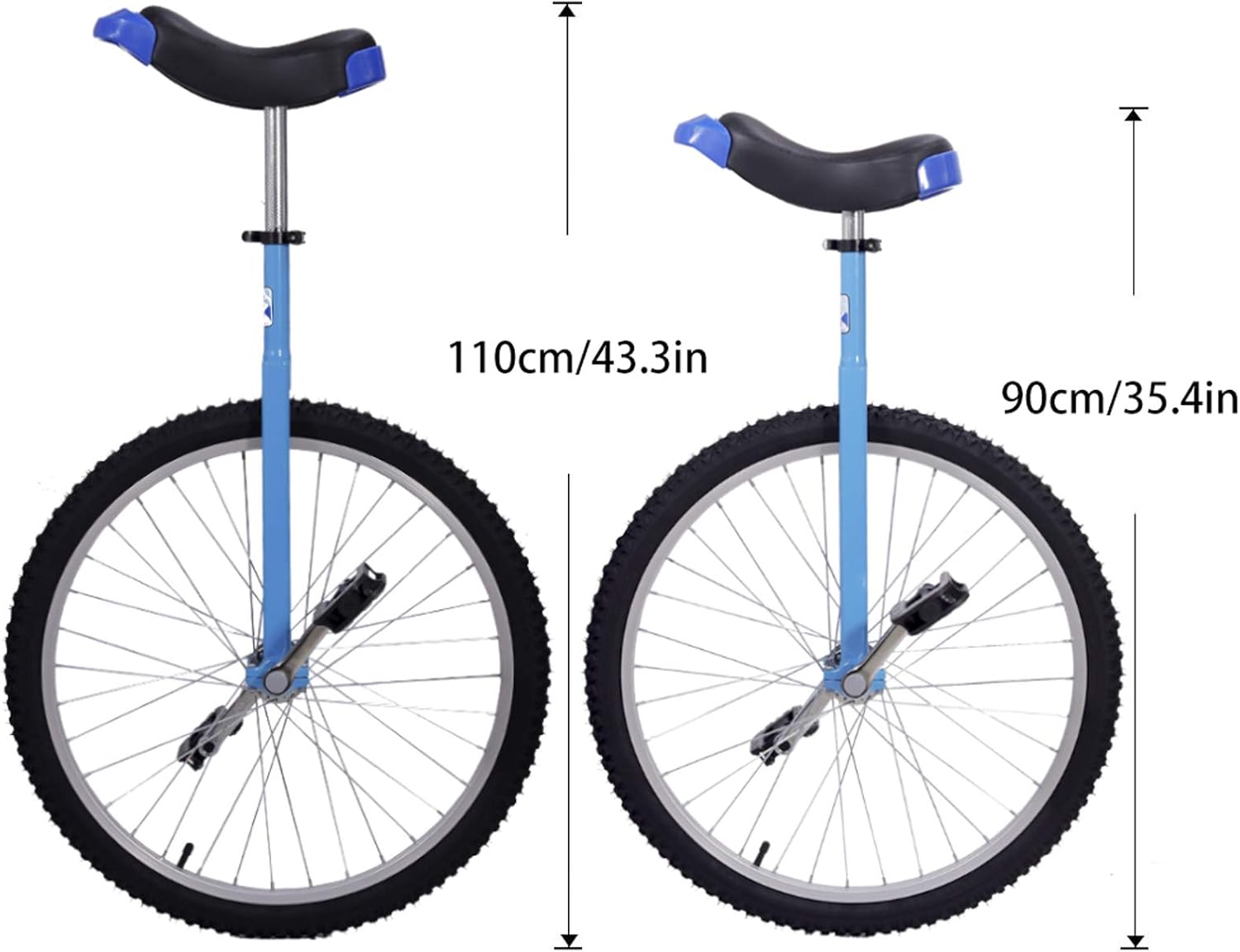 LIFELEADS 24 inch Unicycle for Adults,Adjustable Outdoor Unicycle with