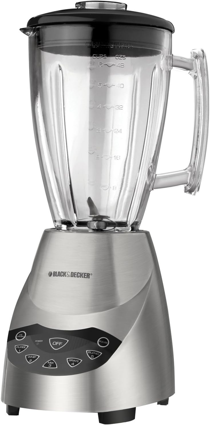 Black & Decker BLT5650 ProBlend Die-Cast Blender with 48-Ounce Glass Jar