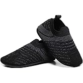 ditont Toddler Slippers Non-Slip Lightweight Comfortable Kids Indoor Grip House Home Shoes for Boys Girl