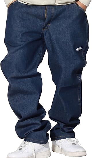 Amazon Eyedy アイディー デニムパンツ メンズ ゆったり ブランド インディゴ 36 B系 ストリート系 ファッション 大きいサイズ Eydt071 ジーンズ 通販