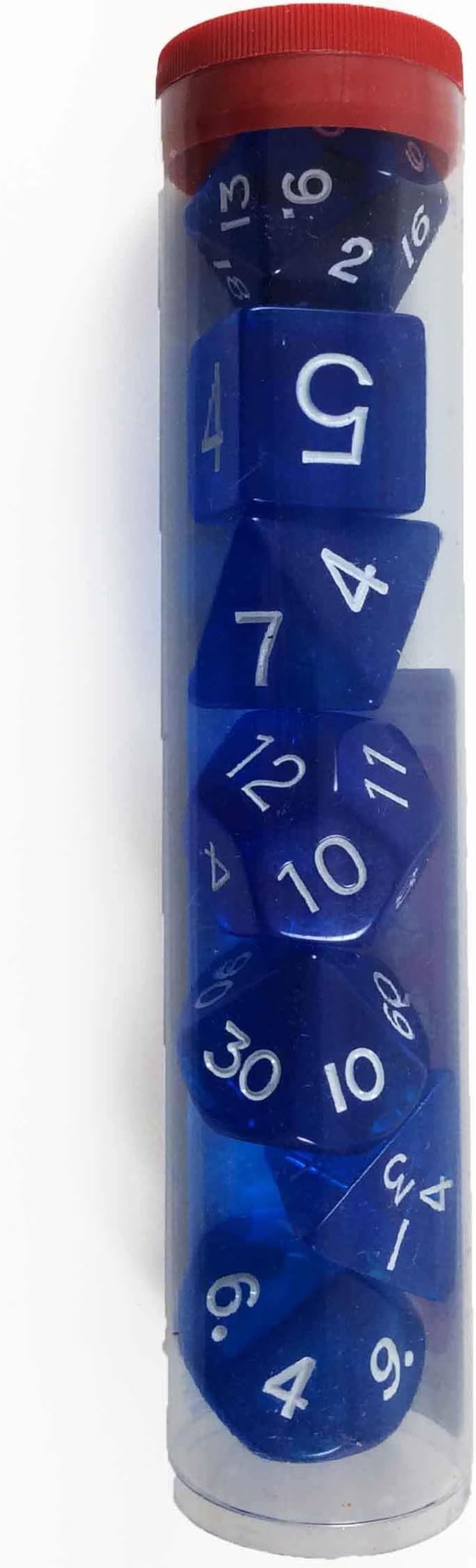 Koplow Games Blue Polyhedral Dice Set - Plug Top (7)