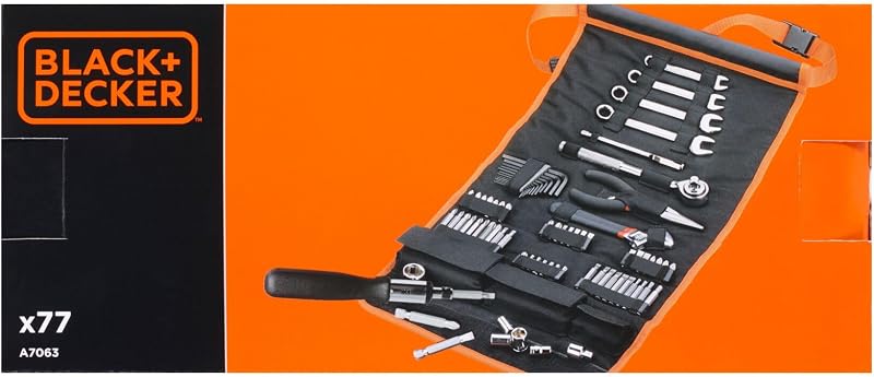 Coffret de 77 accessoires pour outils, A7063-QZ