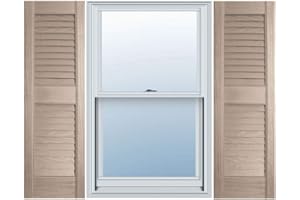 Builders Choice EVL12039SA Shutters, Sandstone