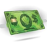 Credit Card Skin Sticker Cover Decal Wrap 3-Pack – Funny Sea Bucks Currency Design – Durable Vinyl Stickers for Cards - CCS006