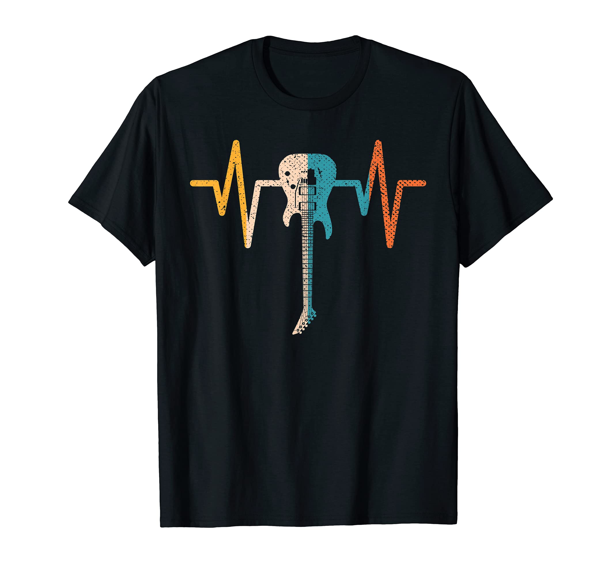 Musical Instrument Guitar Player Heartbeat Guitarist Guitar T-Shirt