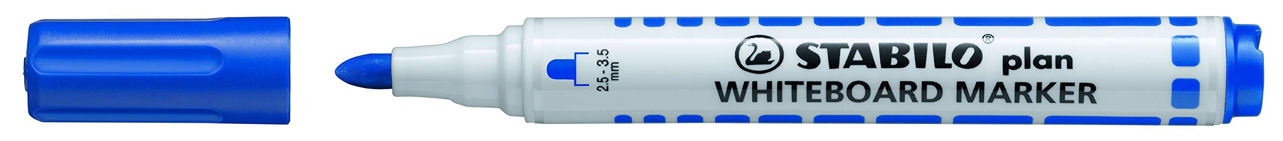 Stabilo Point Dry Wipe Markers (Pack of 10) Blue
