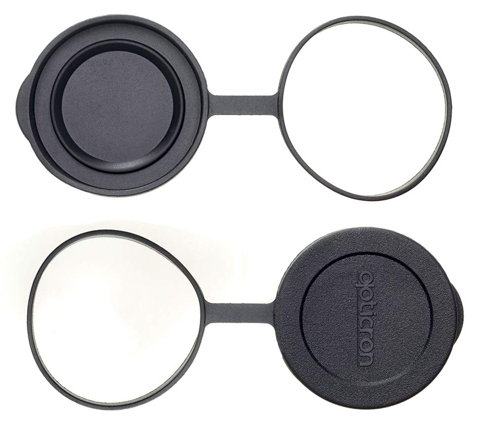Opticron 31041 Rubber Objective Lens Covers 25mm OG S Pair fits models with Outer Diameter 32mm Black