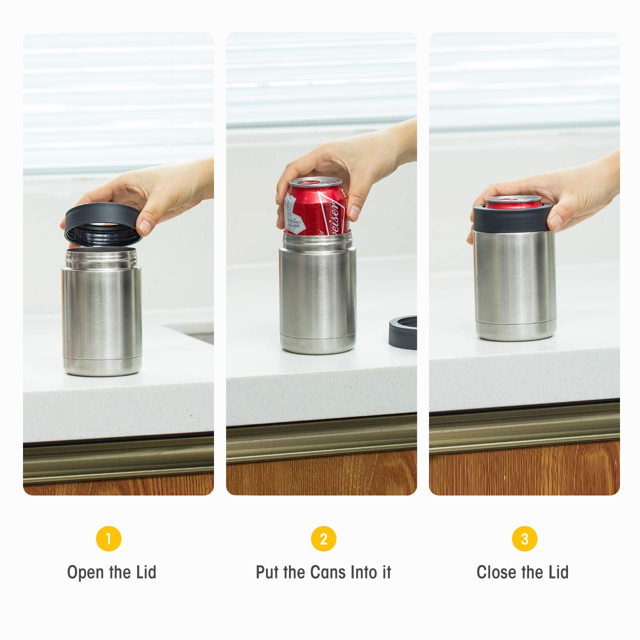 beer bottle cooler metal