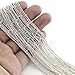 Wholesale 12PCS Silver Plated Brass Curb Chain Satellite Beaded Chains Bulk for Jewelry Making (20 Inch(1.5mm))