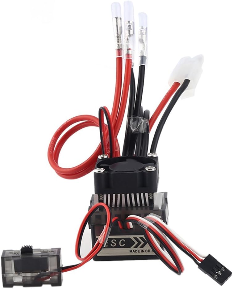 Cobeky New 320A 7.2V-16V Brushed ESC Speed Controller for RC Car Truck Boat