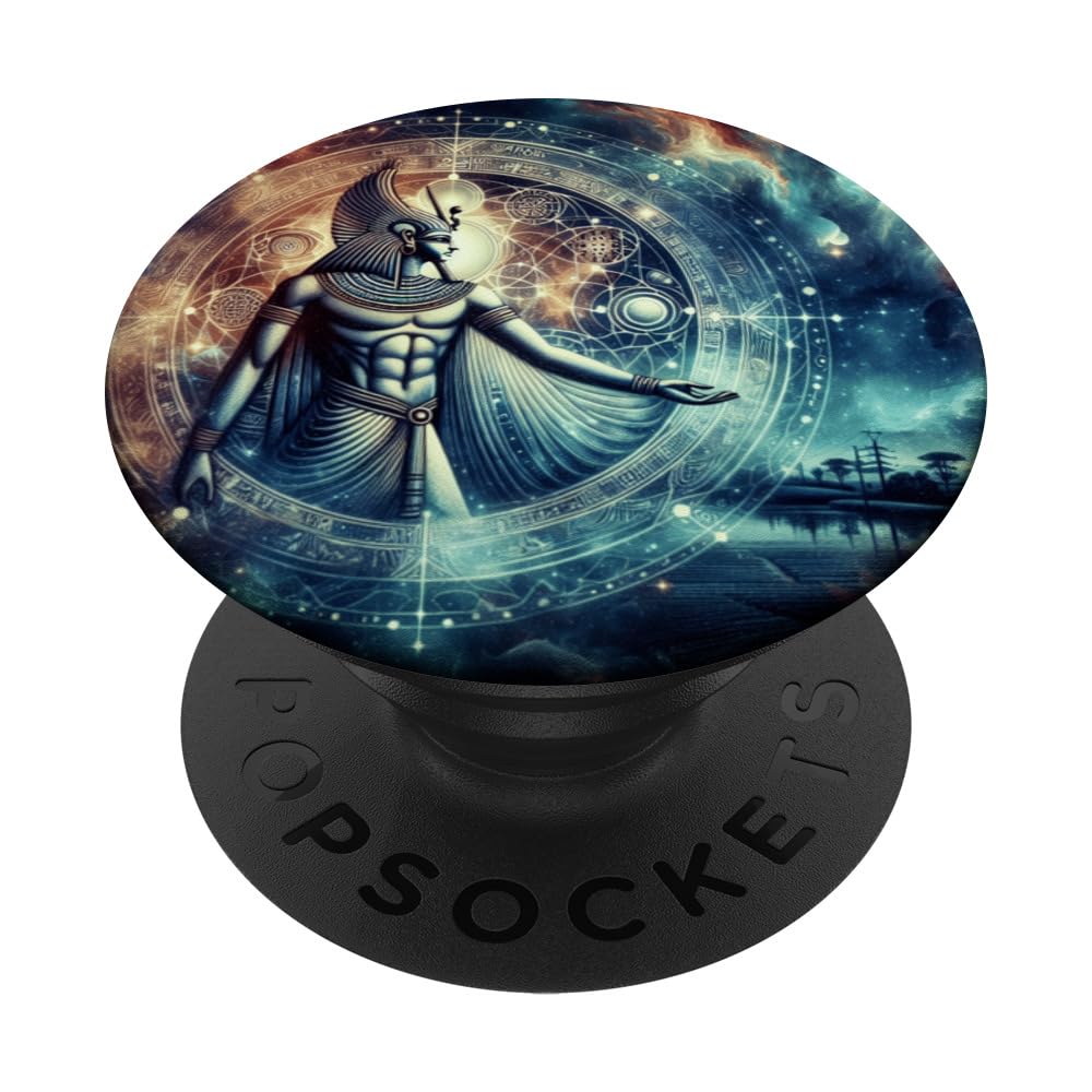 God Of Sun Ra Cool Egyptian Pantheon Nerd Geek Stuff Graphic PopSockets Swappable PopGrip