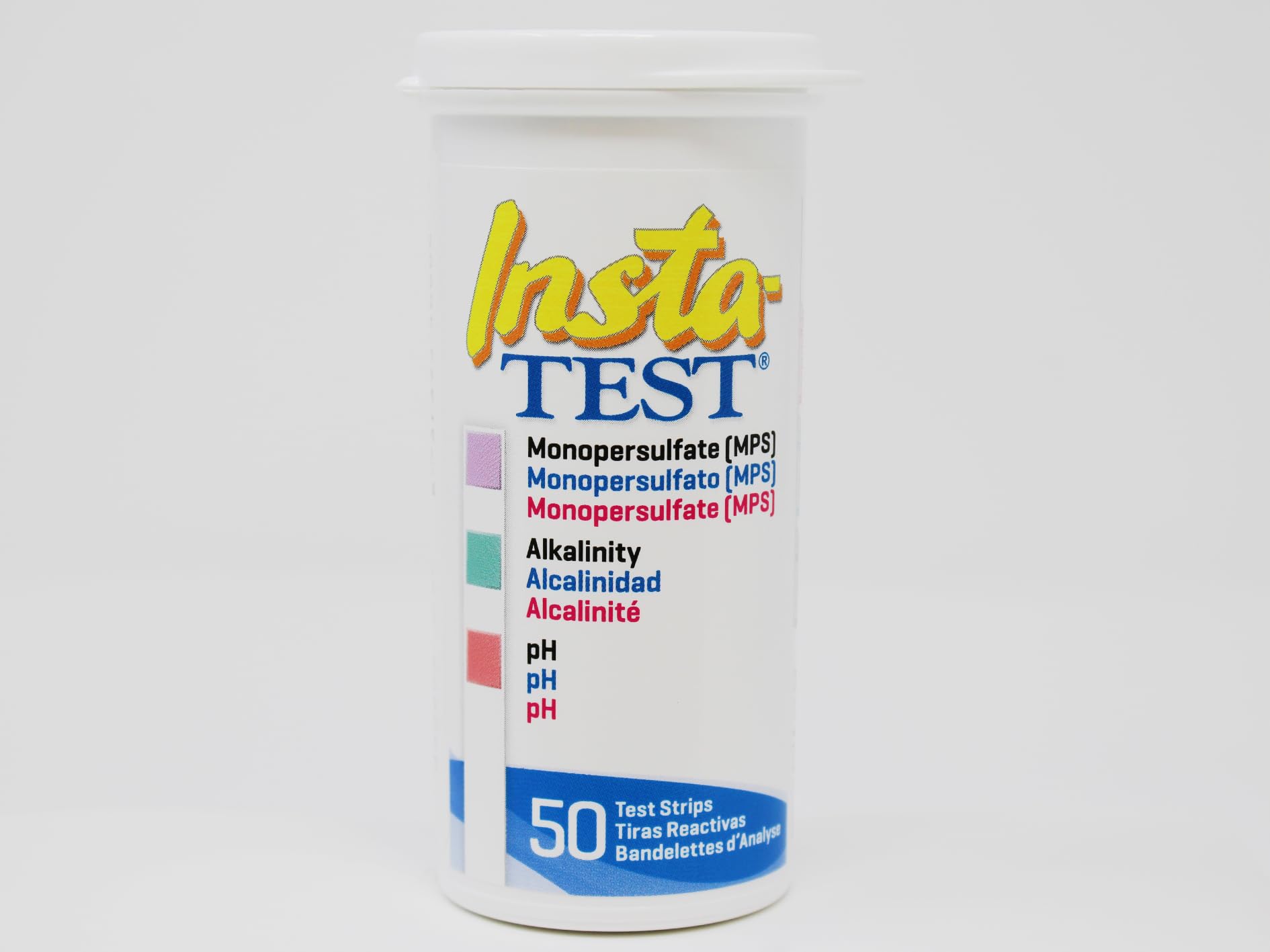 LaMotte Insta-TEST Monopersulfate (MPS), Alkalinity, pH Test Strips