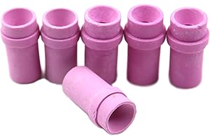 Preamer Ceramic Sandblaster Nozzle Tips, 5mm and 6mm Inner Diameter, 6 pcs r