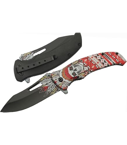 eko　1207 Amazon.com: SZCO 7.75” Red Titanium Finished Predator EDC