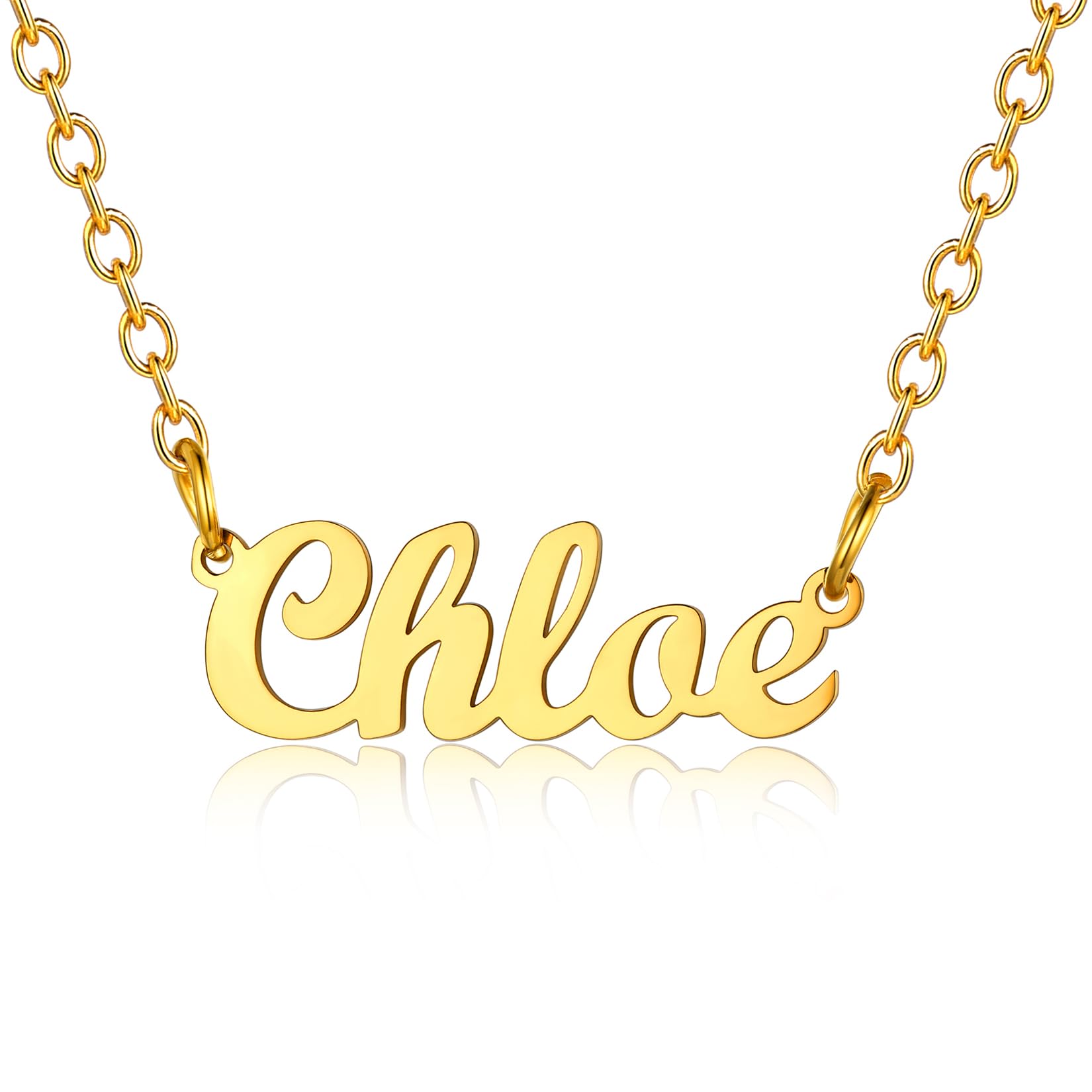U7 Necklaces Chloe Custom Name Personalised Necklace For Women