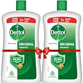 Dettol Original Liquid Handwash | 875ml (29.59 Fl Oz) | Pack of 2
