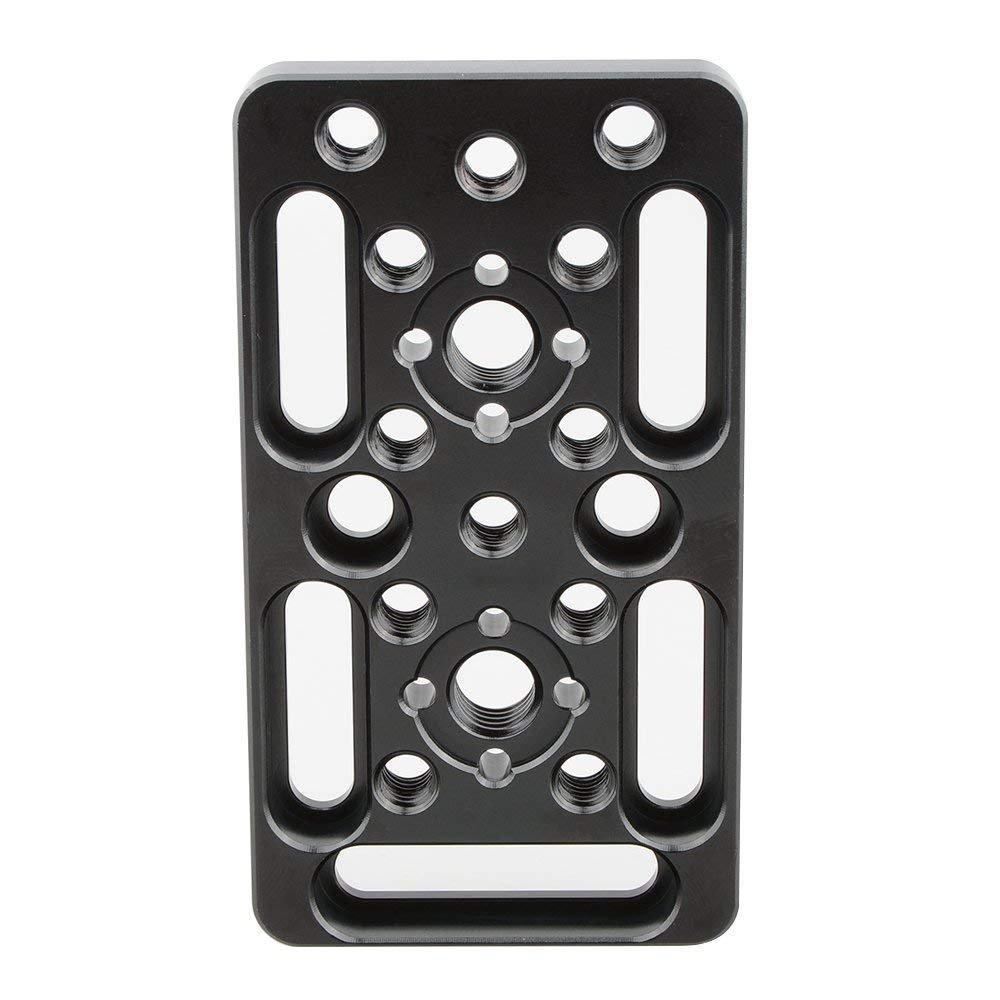 CAMVATE Camera Cheese Plate with Rosette Standard Accessory Mount for Camera Camcorder