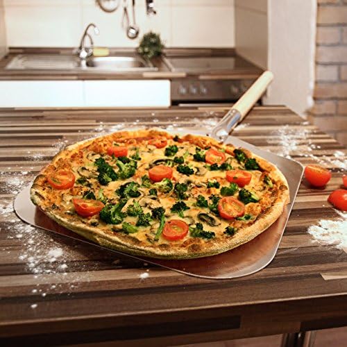 Ralaxdays 10019248 Pizza Paddelspade Stal 30 5 X 79 Cm Gra Amazon Se Home