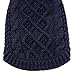 Mihachi Turtleneck Dog Sweater - Winter Coat Apparel Classic Cable Knit Clothes with Leash Hole for Cold Weather, Ideal Gift for Pet in New Year