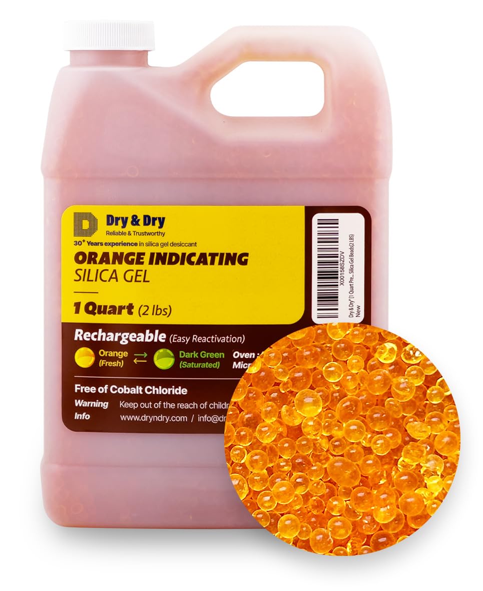 Dry & Dry" [1 Quart Premium Orange Indicating
