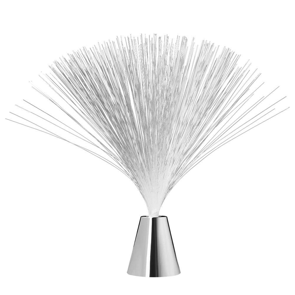 Fiber Optic Lamp Color Changing, Led Colourful Changing Fibre Fountain Night Light Multicolor Party Nightlight Toy Use for Lighting Festival Atmosphere and Crystal Table Living Room Bar Decoration