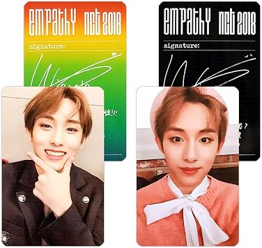 Amazingk Nct 1st Album Nct 2018 Empathy Official Photocard Dream Version Reality Version Kpop Winwin Set 2pcs Amazon Sg Home