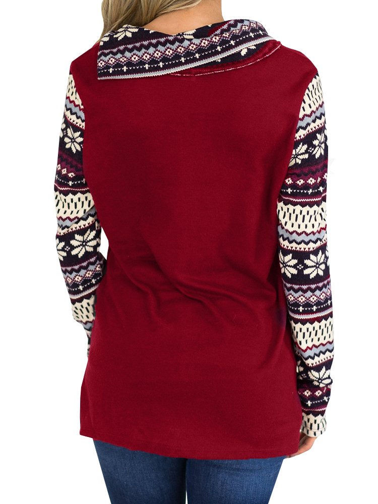 Inorin Womens Casual Cowl Neck Lightweight Sweatshirt High Low Raglan Long Sleeve T Shirt Shirts Tops