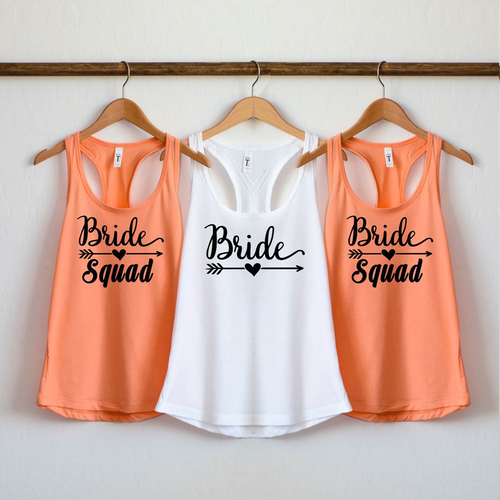 bride squad shirts amazon