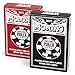 Modiano 2015 World Series of Poker Plastic Playing Cards Red/Black, Bridge Size, Regular Index - Pack of 2