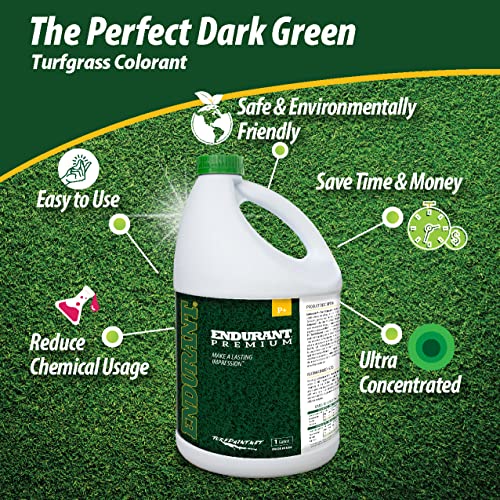Endurant Green Grass Paint for Lawn and Fairway Treats Dry or Patchy